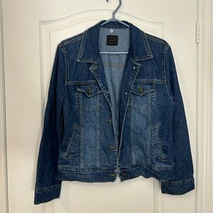 OUI Denim Jean jacket size 38 (medium?)Blue denim casual